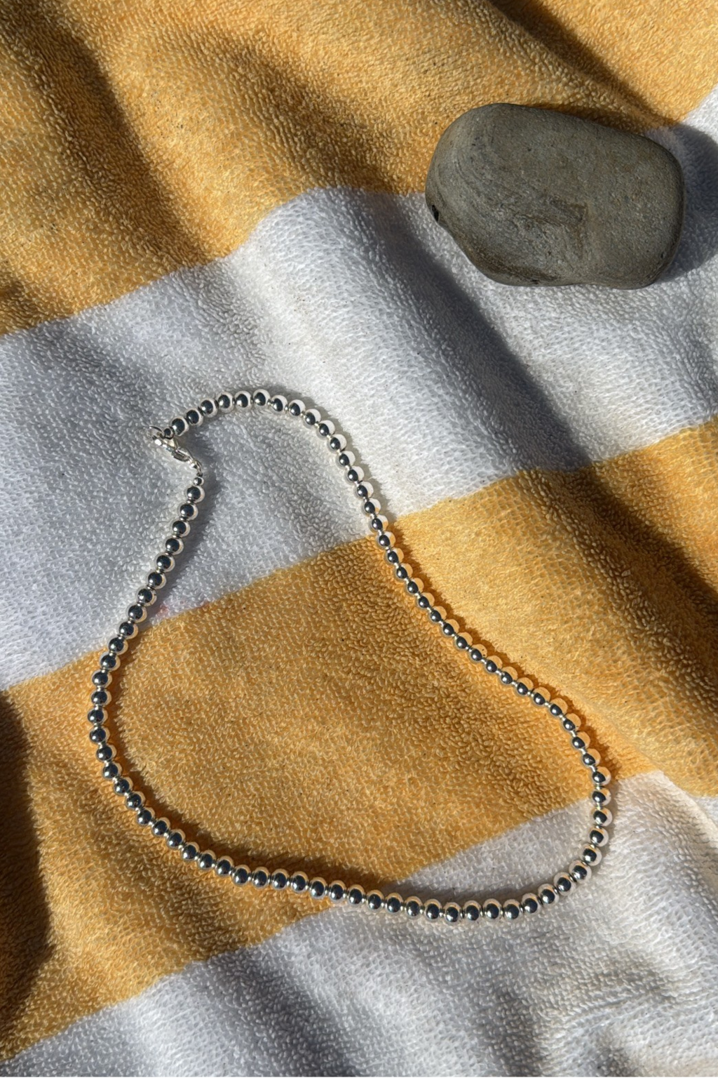 Marina Necklace, pearl strand necklace by Zoila - view 4